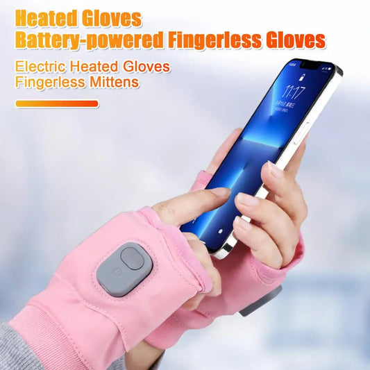 HotMitts™ – Fingerless Heated Gloves for Cozy, All-Day Warmth